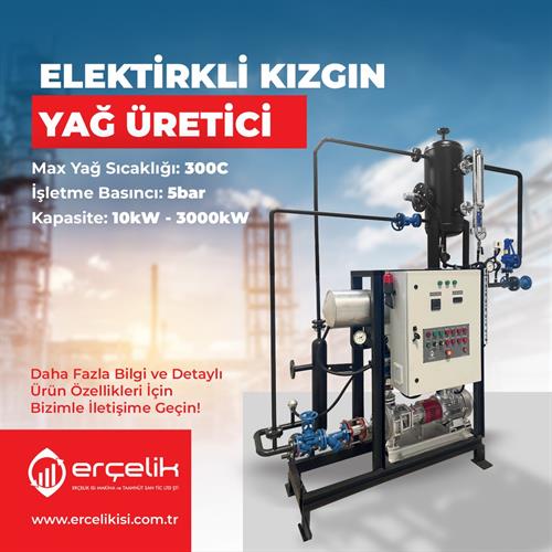 Elektrikli Kızgın Yağ Üreticisi